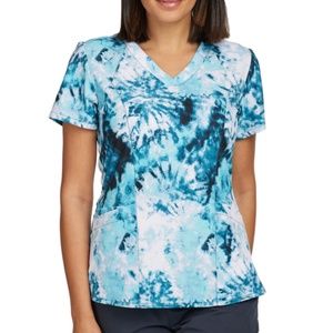 Caribbean Dreams Barco One Scrub Top XS NWT